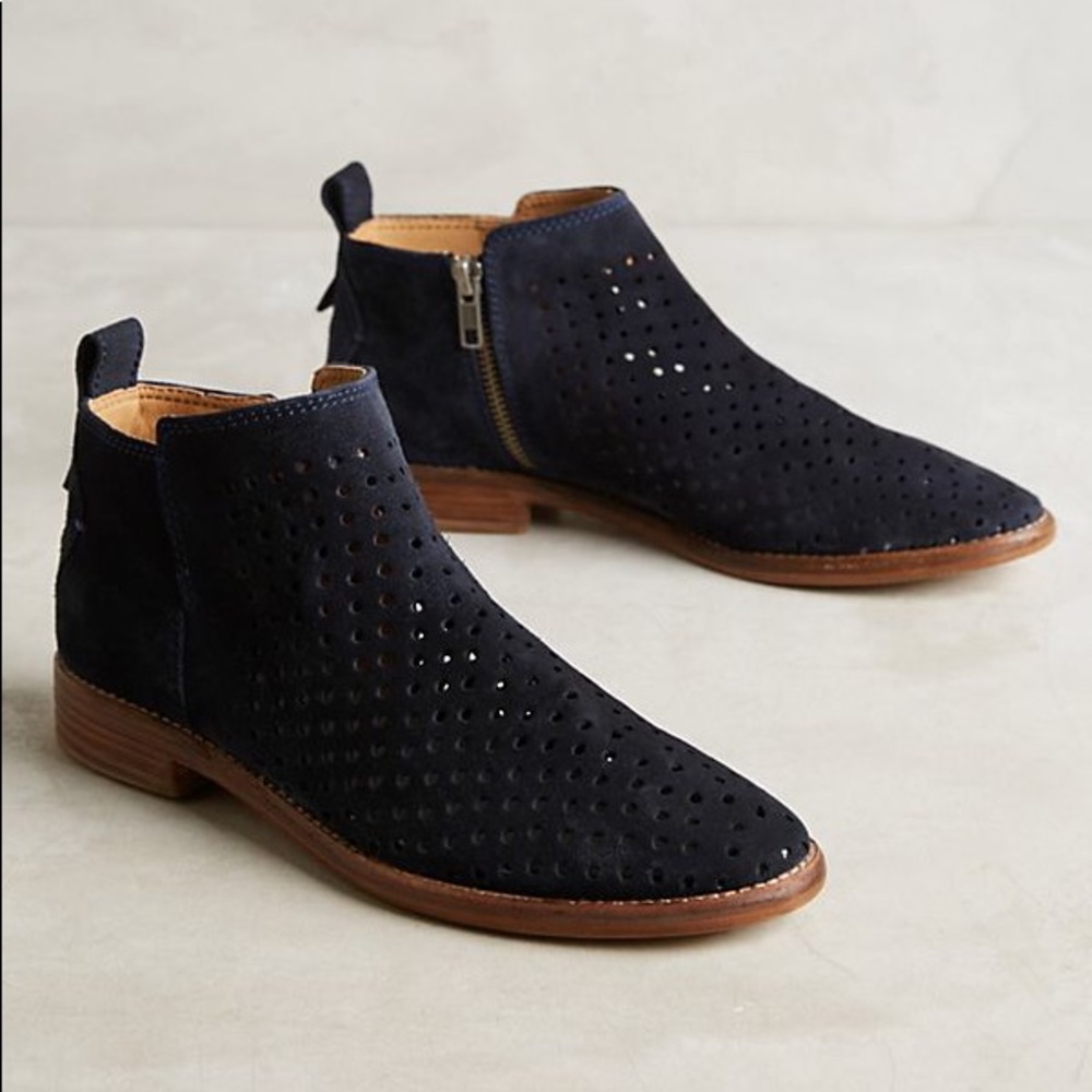 Hudson Shoes Revelin Perforated Bootie